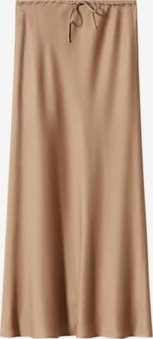 MANGO Skirt 'Lin' in Brown: front