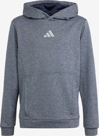 ADIDAS SPORTSWEAR Αθλητική μπλούζα φούτερ 'Heather' σε γκρι μελανζέ / λευκό, Άποψη προϊόντος