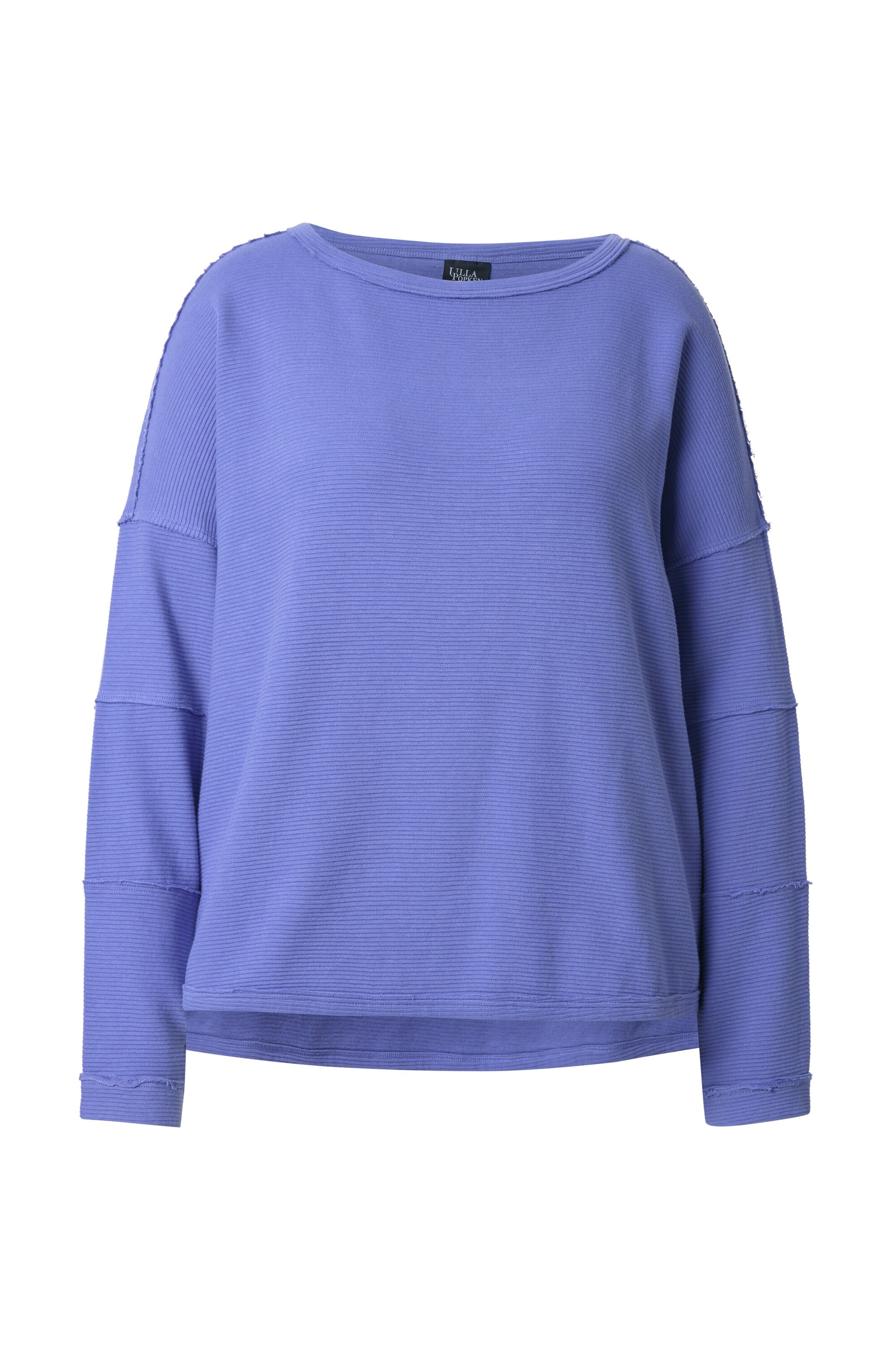 Ulla Popken Sweatshirt in Blau: Vorderseite