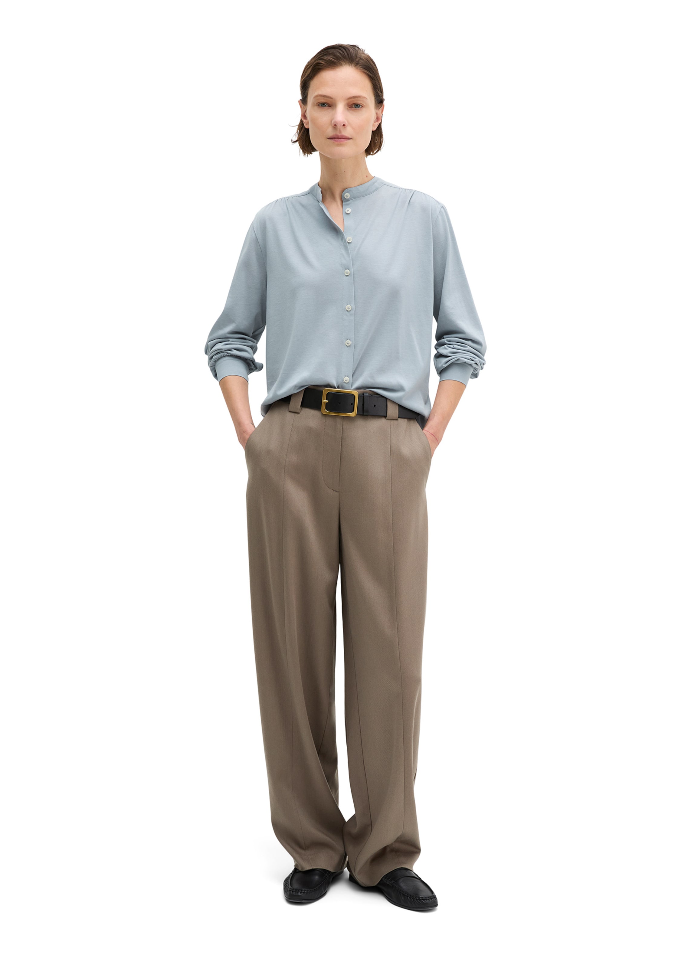 Marc O'Polo Bluse in Grau