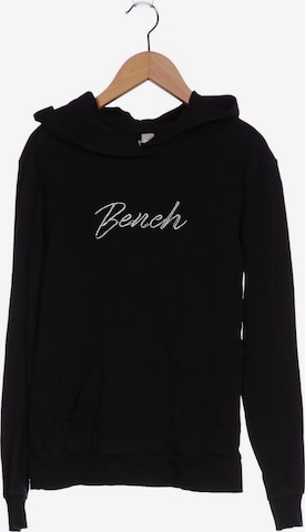 BENCH Sweatshirt & Zip-Up Hoodie in XXS in Black: front