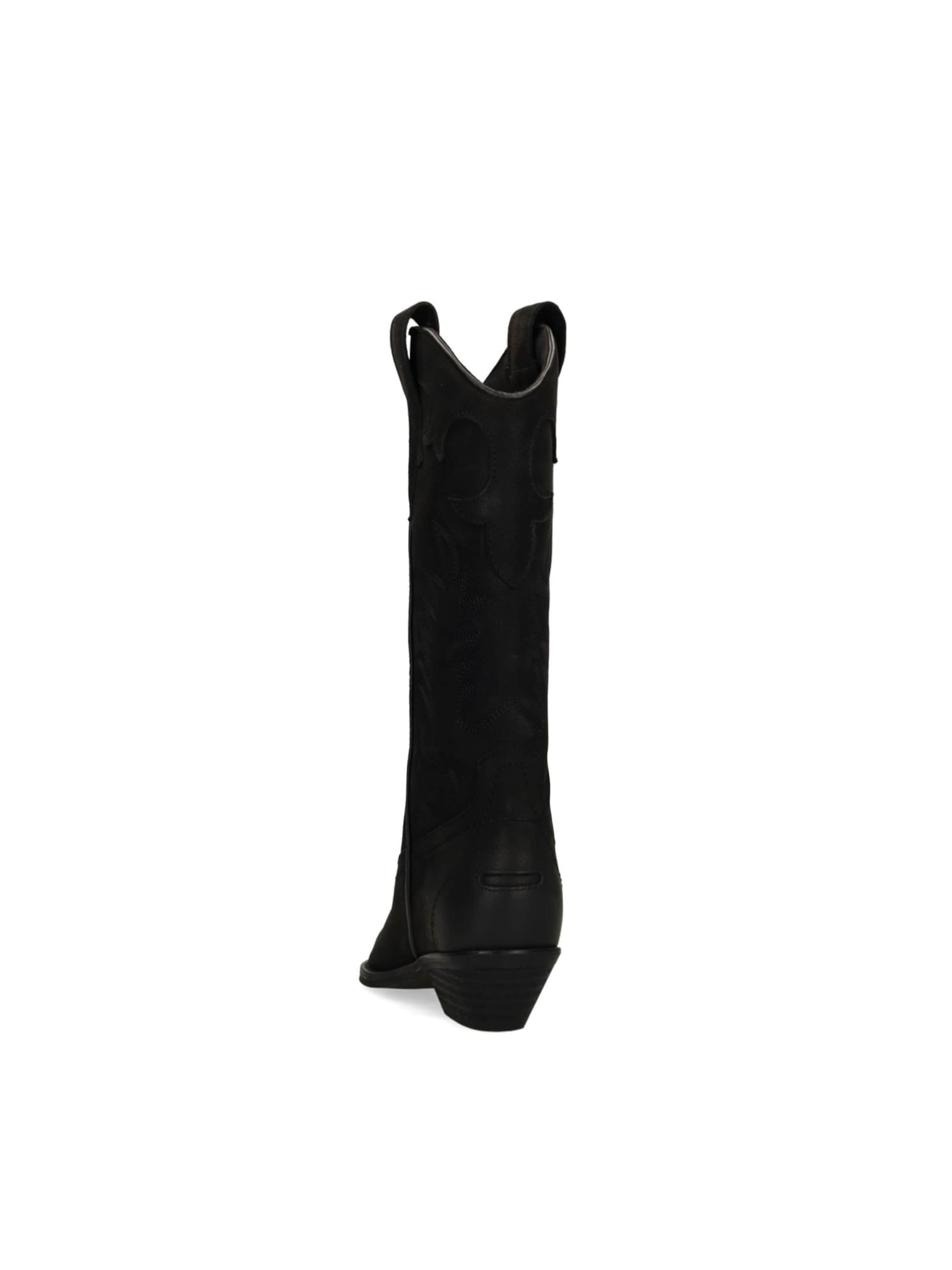 Bottes de cowboy SACHA en noir