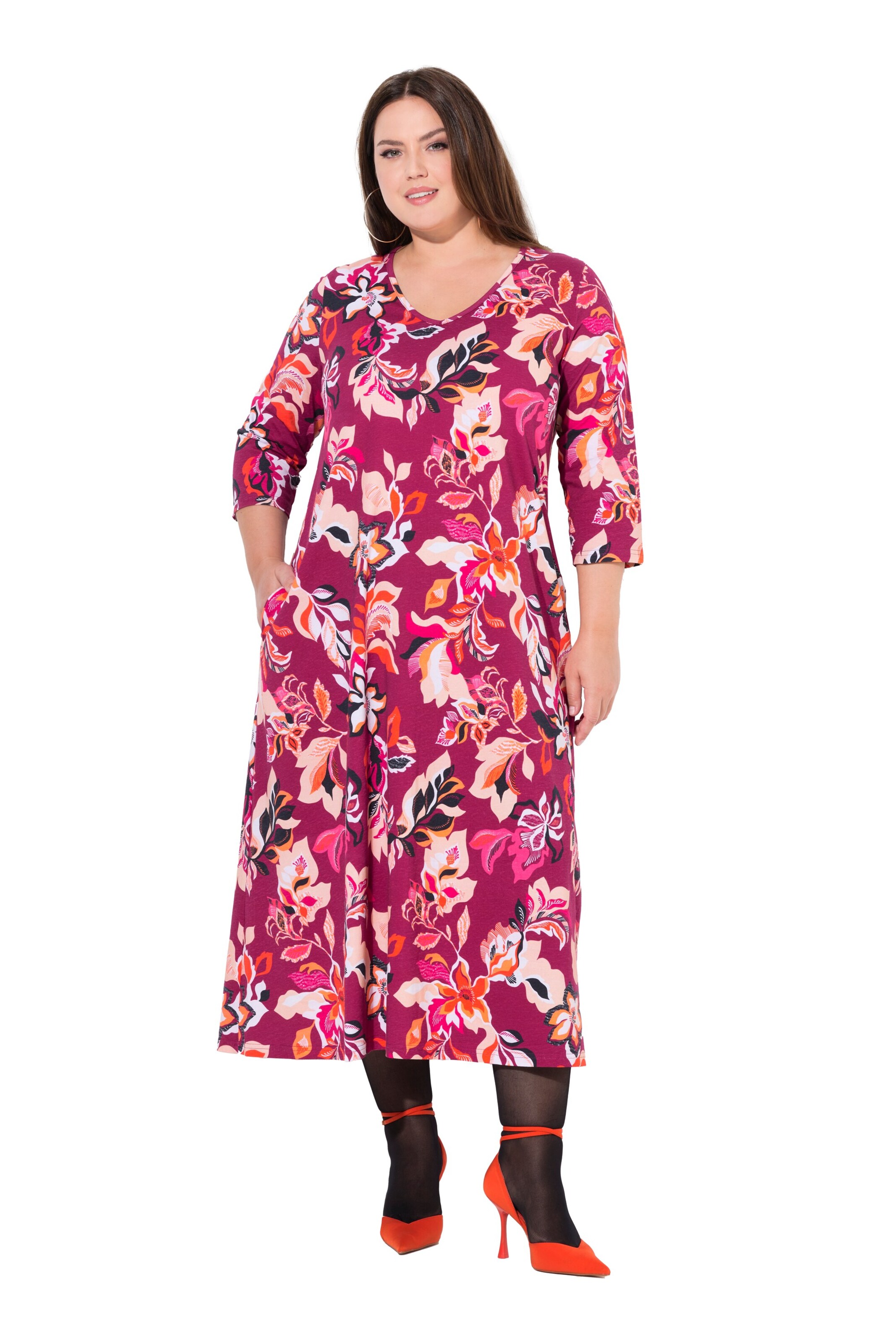 Ulla Popken Kleid in Lila