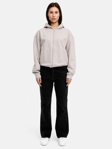 Daily Cotton Sweatjacke 'DCCUENCA'‌‌‌‌‌‌‌ in Grau
