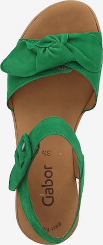 Sandales GABOR en vert