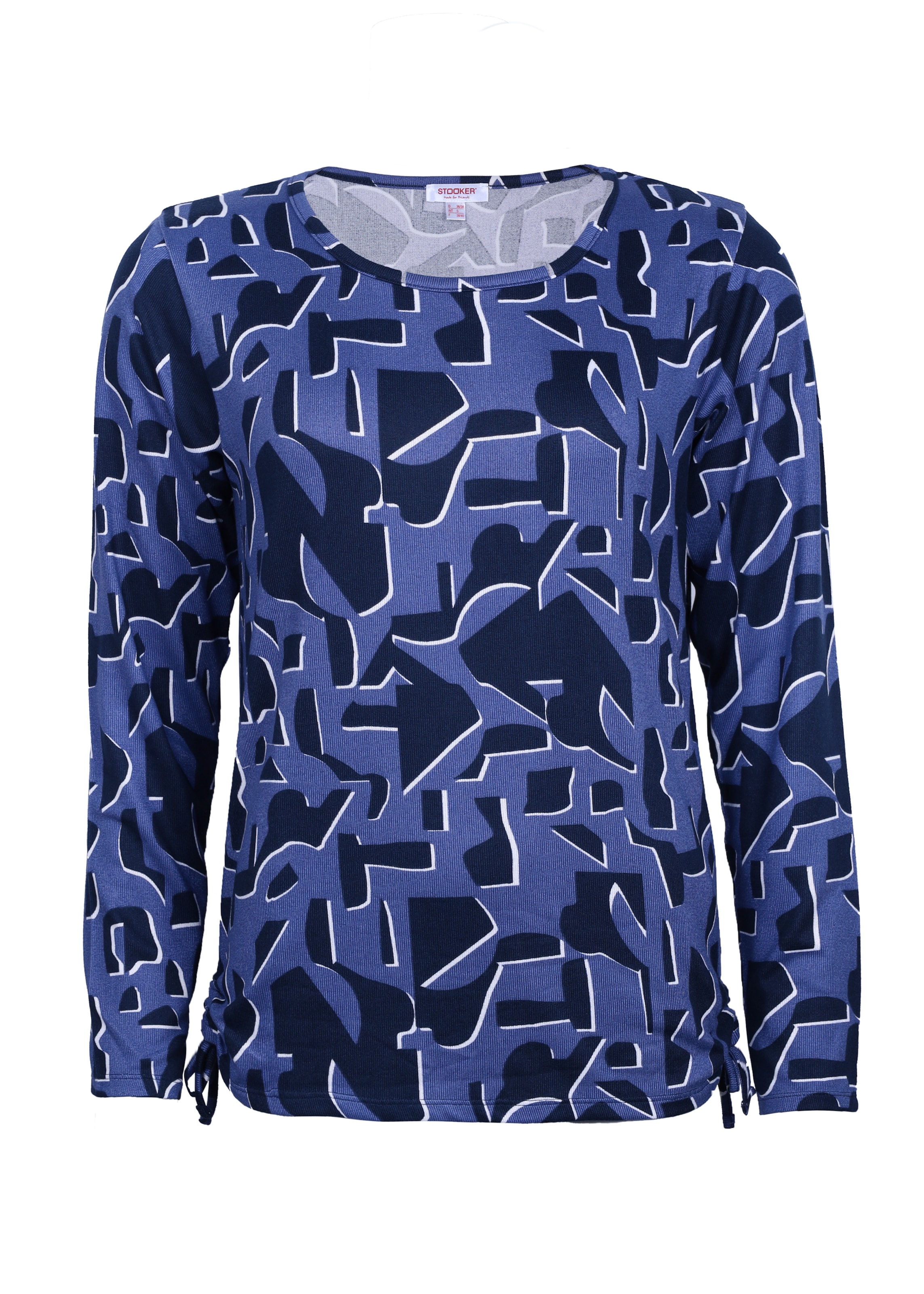 STOOKER WOMEN Shirt 'Cara' in Blue: front