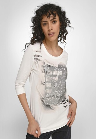 T-shirt Basler en beige : devant