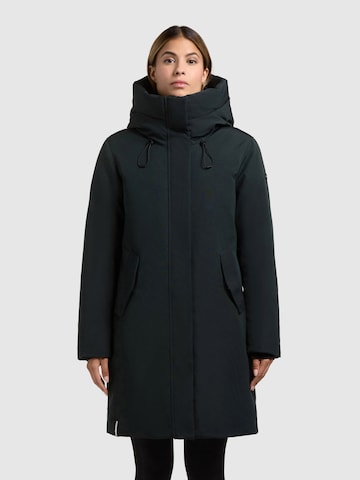 khujo Зимнее пальто 'Wedelia' в Серый: спереди