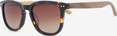 Wave Hawaii Sonnenbrille 'Chiclana' in karamell / kastanienbraun / schwarz, Produktansicht