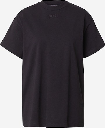 Tricou funcțional de la Aim'n pe negru: față