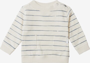 Noppies Sweatshirt 'Barrigton' in Wit: voorkant