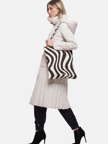 Shopper 'Bayu' di Camomilla in marrone: frontale