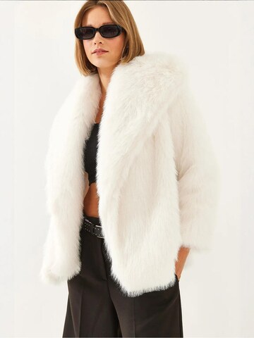 Manteau mi-saison Bianco Lucci en blanc