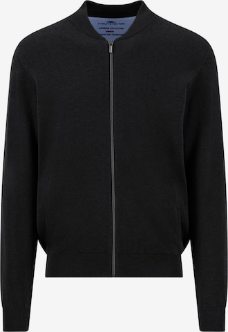 FYNCH-HATTON Strickjacke in Schwarz: Vorderseite