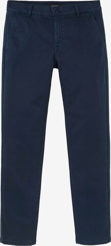 recolution Regular Chino 'Catnip' in Blauw: voorkant