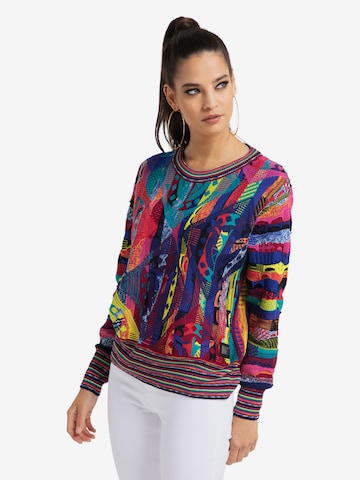 Carlo Colucci Sweater 'Cassiolari' in Mixed colors: front