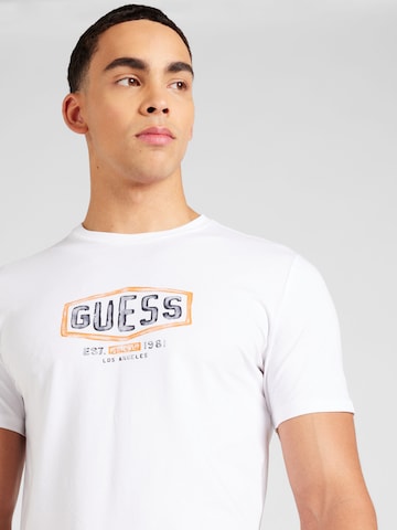 GUESS Majica | bela barva