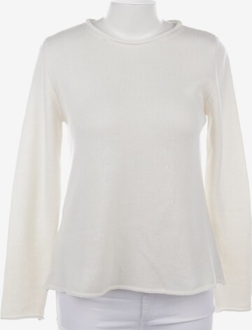 Incentive! Cashmere Pullover / Strickjacke in S in White: front