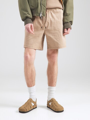 regular Pantaloni 'ONSTel' di Only & Sons in beige: frontale