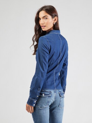 GUESS Bluse 'ALISHA' in Blau
