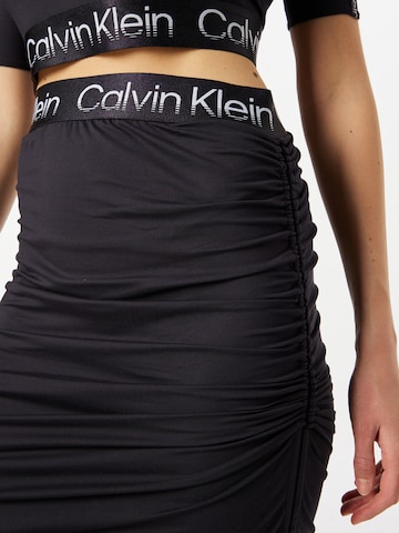 Fustă sport de la Calvin Klein Sport pe negru
