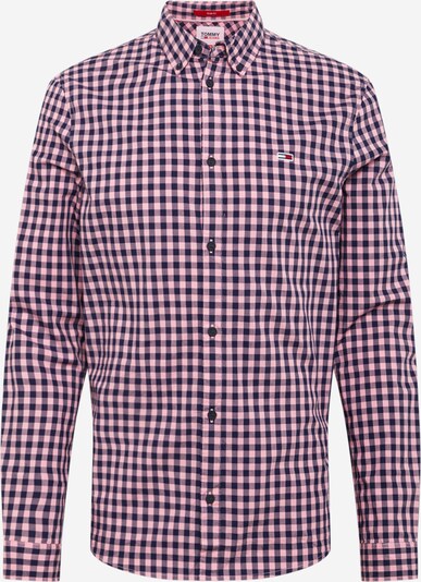 Tommy Jeans Košeľa 'ESSENTIAL GINGHAM' - námornícka modrá / svetloružová, Produkt