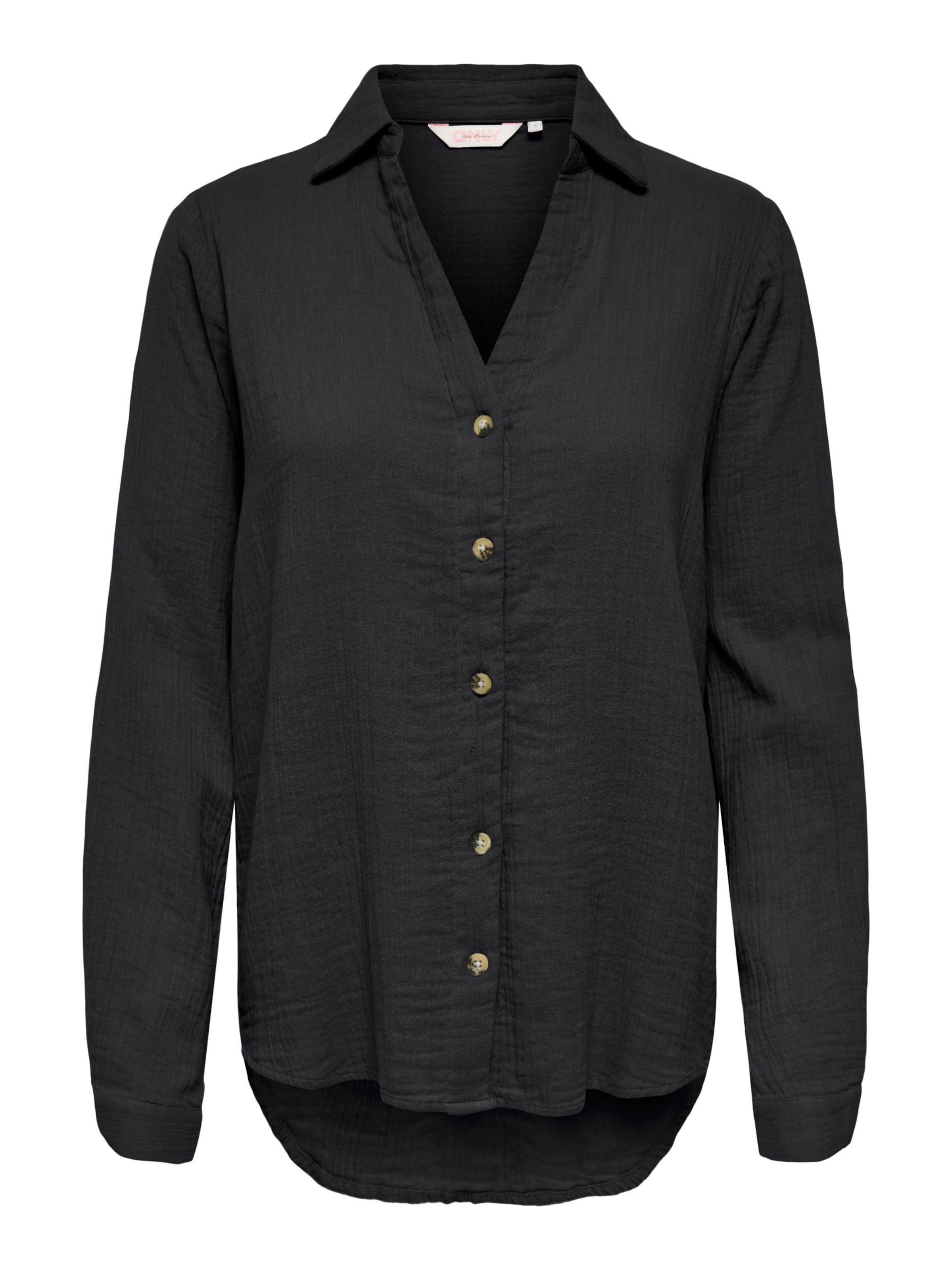 ONLY Bluse 'ONLThyra' i sort: forside