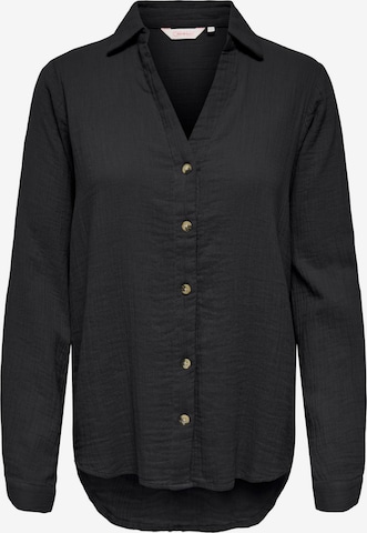 ONLY Bluse 'ONLThyra' i sort: forside