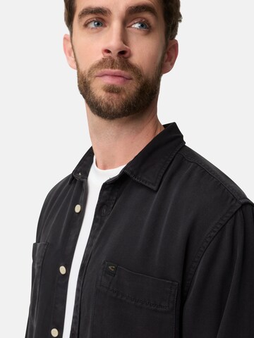 CAMEL ACTIVE Regular fit Button Up Shirt in Black