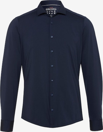 PURE Button Up Shirt in Blue: front