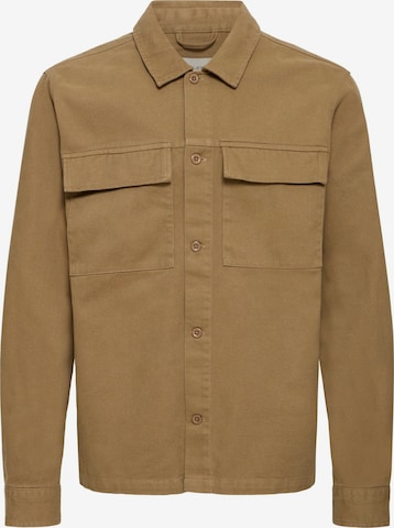 BLEND Übergangsjacke 'BHCuma Overshirt' in Braun: Vorderseite