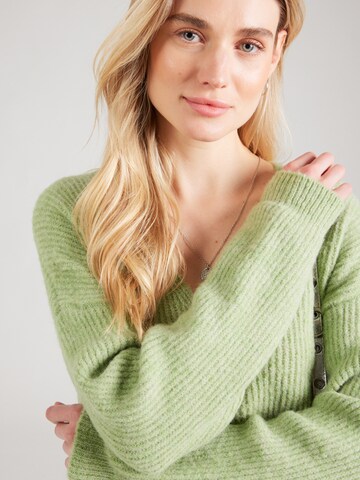 Herrlicher Pullover 'Lini' in Grün