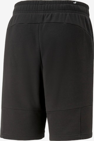 PUMA Regular Sportshorts in Schwarz