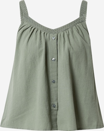 Top 'LINE' de la VERO MODA pe verde: față