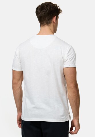 T-Shirt 'Jon' INDICODE JEANS en blanc