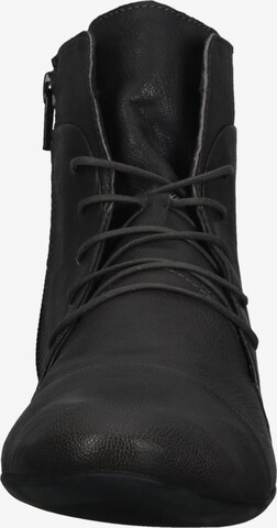 THINK! Lace-Up Ankle Boots in Grey