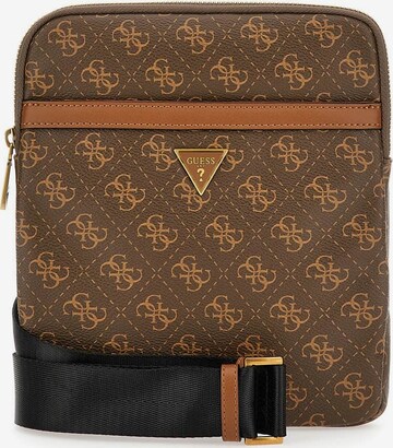 GUESS Crossbody Bag in Brown: front