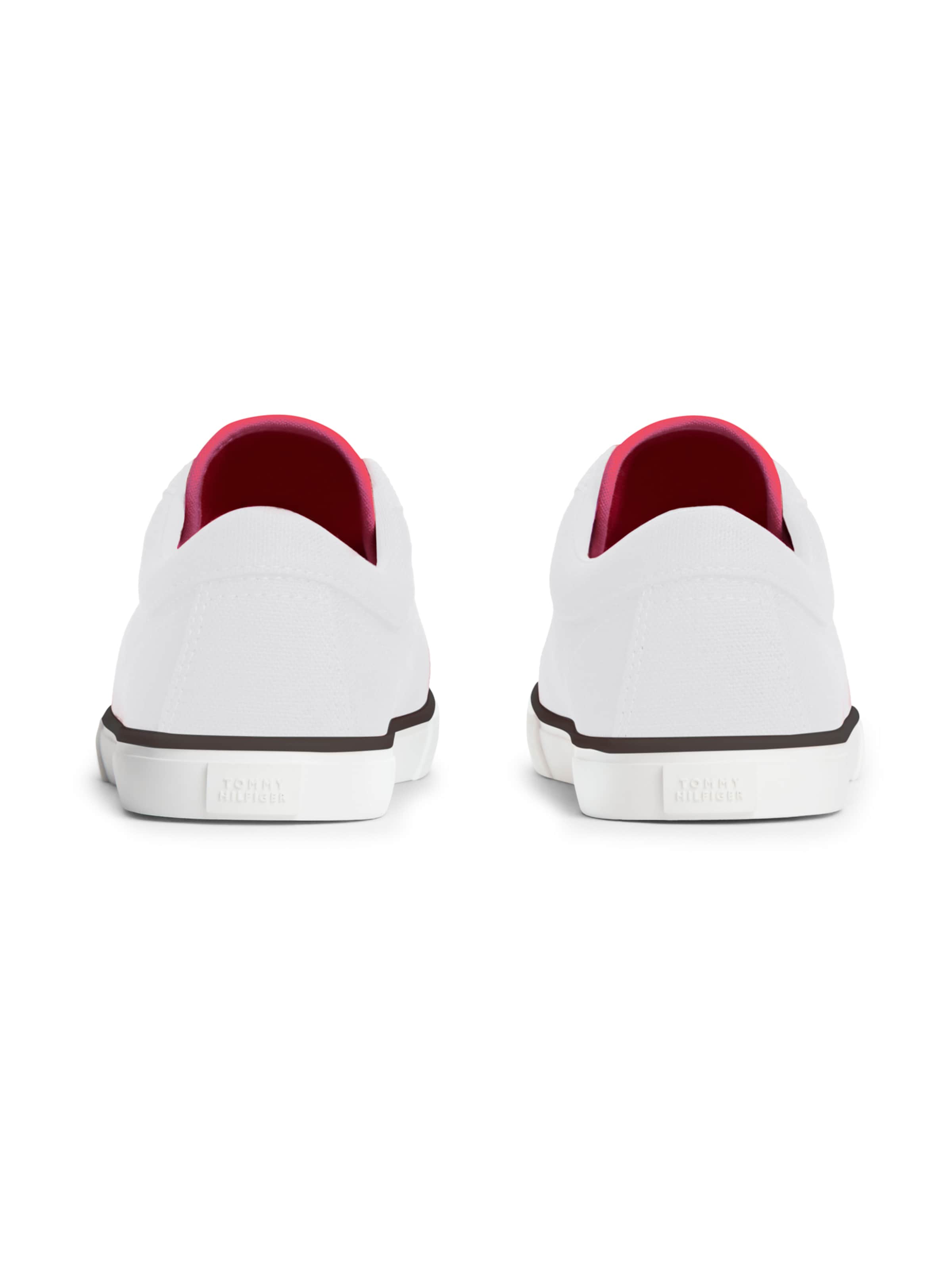 Sneaker low de la TOMMY HILFIGER pe alb