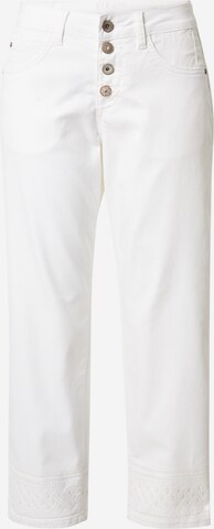 Cream Loose fit Jeans 'Matun' in White: front
