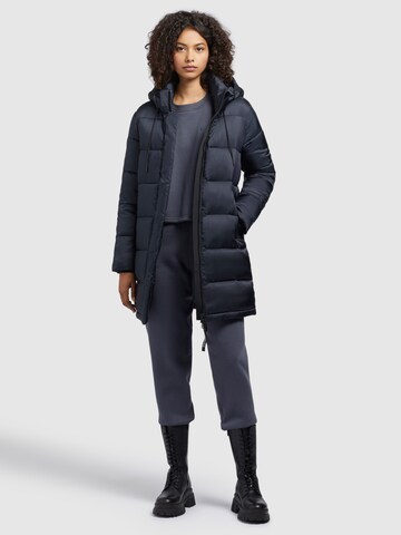 khujo Winter Coat ' Word2' in Blue