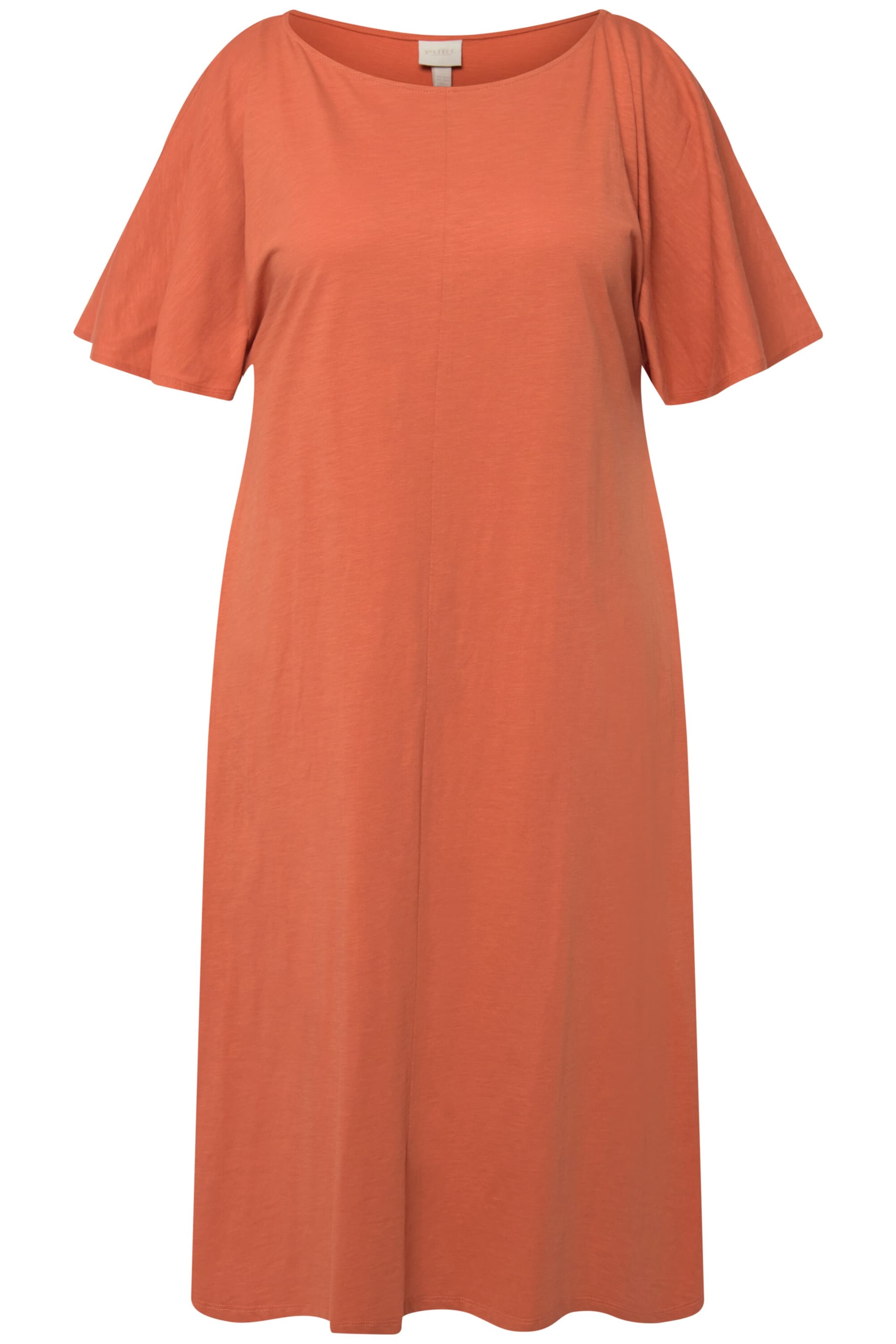 Ulla Popken Jurk in Oranje: voorkant