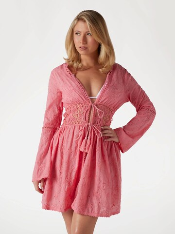 GUESS Strandkleid in Pink: Vorderseite