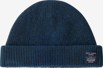 Bonnet 'EDWARD' Pepe Jeans en bleu : devant