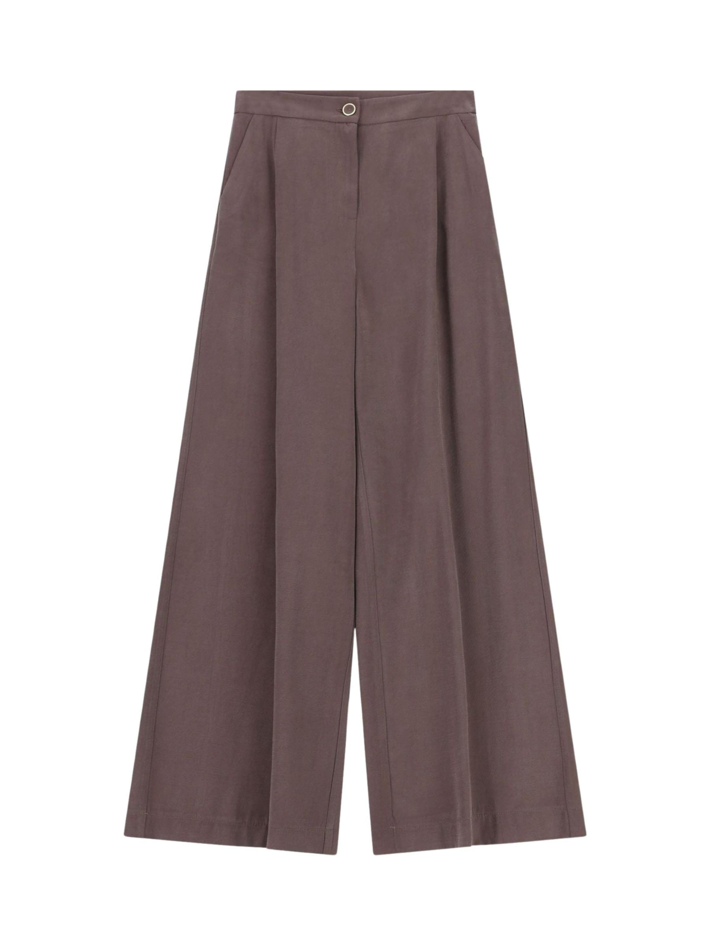 IMPERIAL Regular Trousers in Brown: front