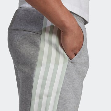 ADIDAS SPORTSWEAR Regular Workout Pants 'Future Icons' in Grey