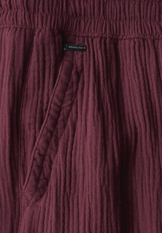 STREET ONE Wide leg Pants in Red