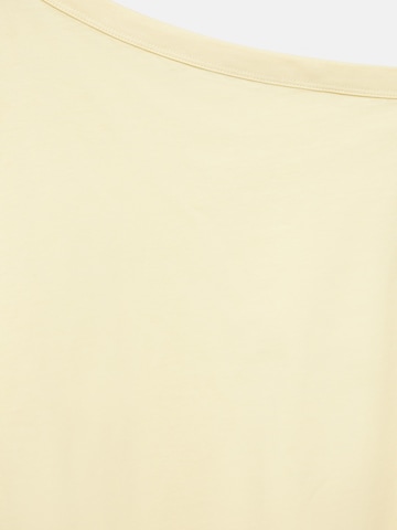 Pull&Bear Тениска в жълто