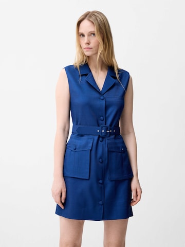 adl Blousejurk in Blauw: voorkant