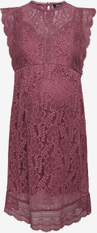 Robe Only Maternity en violet : devant