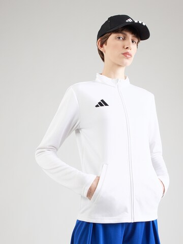 ADIDAS PERFORMANCE Αθλητικό μπουφάν 'ENT26' σε λευκό: μπροστά